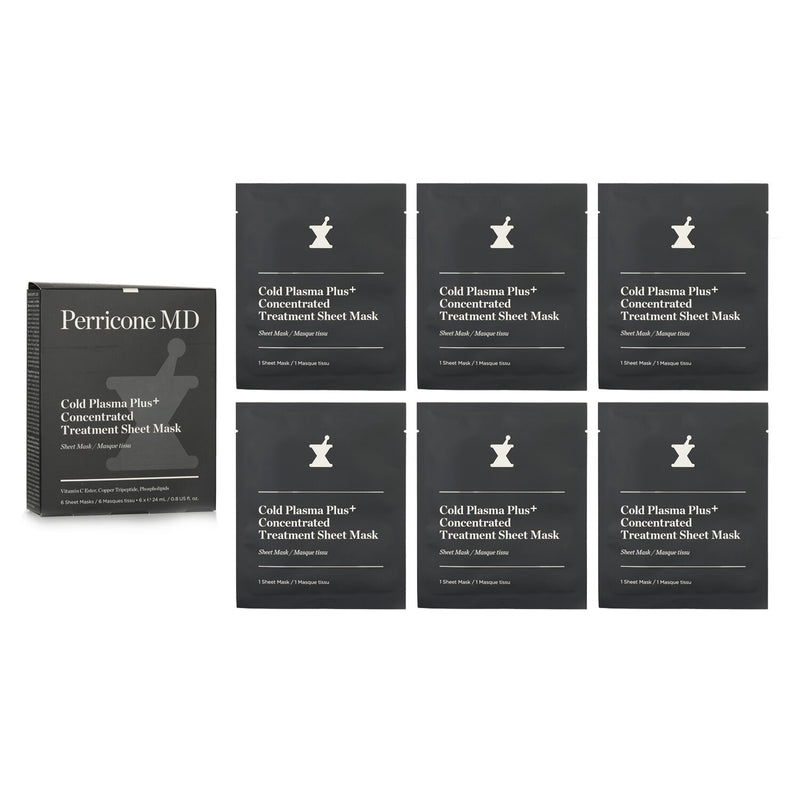 Perricone MD Cold Plasma Plus+ Concentrated Treatment Sheet Mask  6x24ml/0.8oz