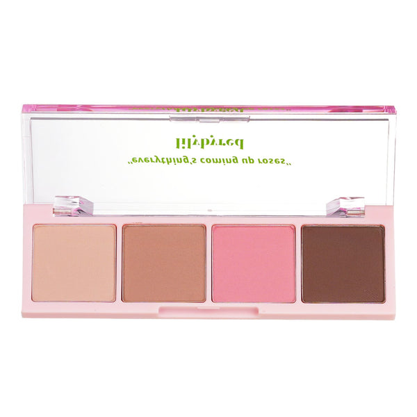 Lilybyred Mood It Palette - # 04 Rose It  5.8g