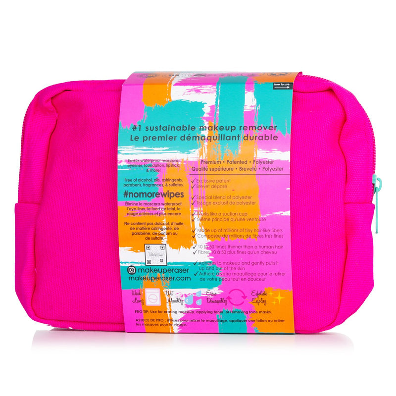 MakeUp Eraser Splash of Color 7 Day Set (7x Mini MakeUp Eraser Cloth + 1x Bag)  7pcs+1bag