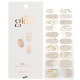 April Korea Nanaglow Nail Sticker - # GN08  20pcs