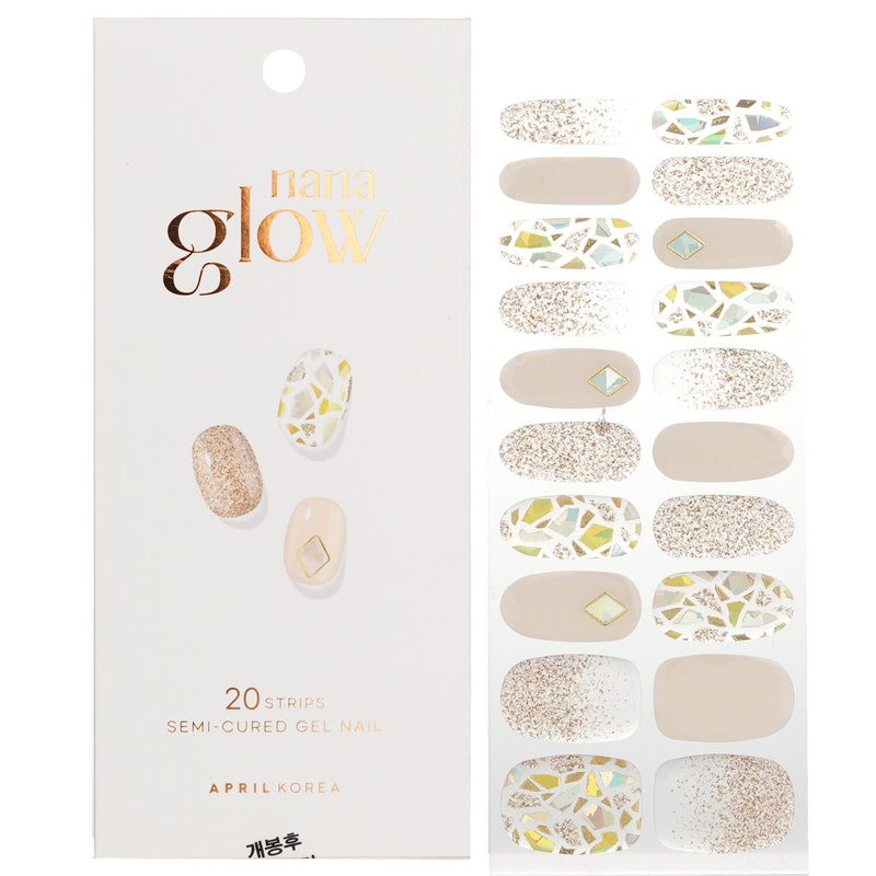 April Korea Nanaglow Nail Sticker - # GN05  20pcs