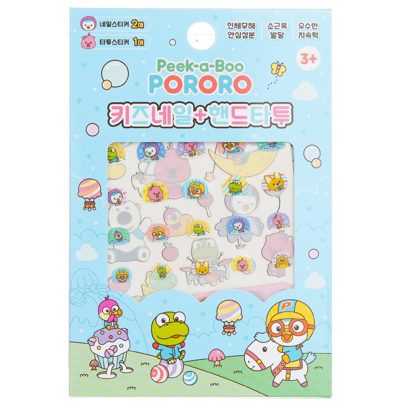 April Korea Pororo Nail + Hand Tattoo - # SPR 01  1pc