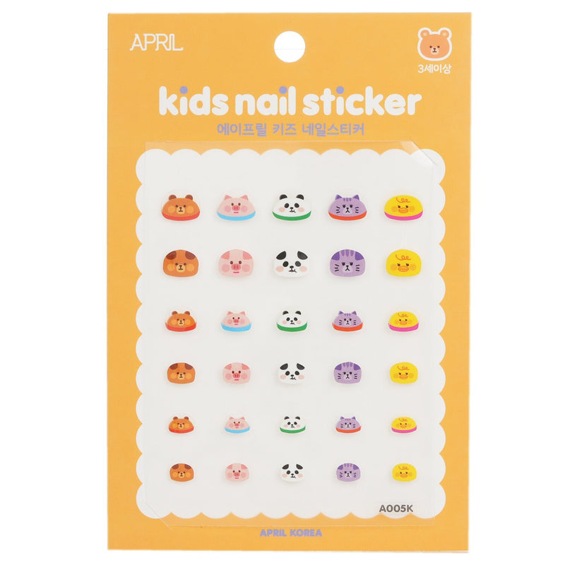 April Korea April Kids Nail Sticker - # A018K  1pack