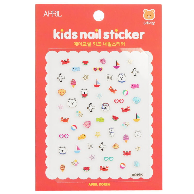 April Korea April Kids Nail Sticker - # A021K  1pack