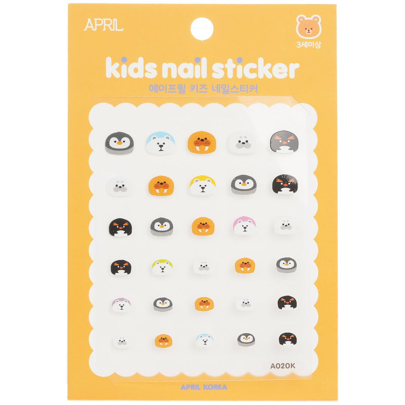 April Korea April Kids Nail Sticker - # A018K  1pack