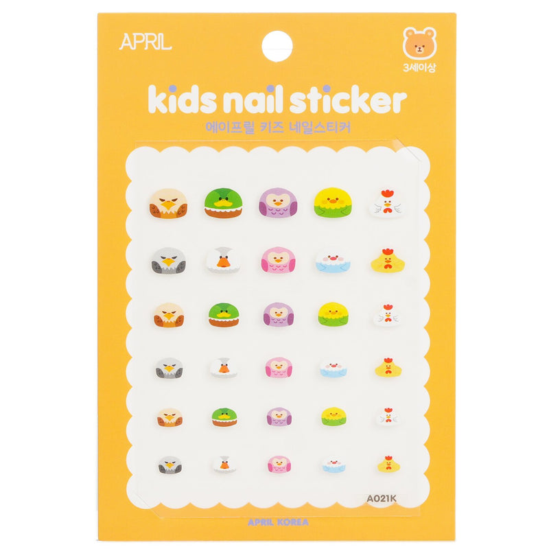 April Korea April Kids Nail Sticker - # A021K  1pack