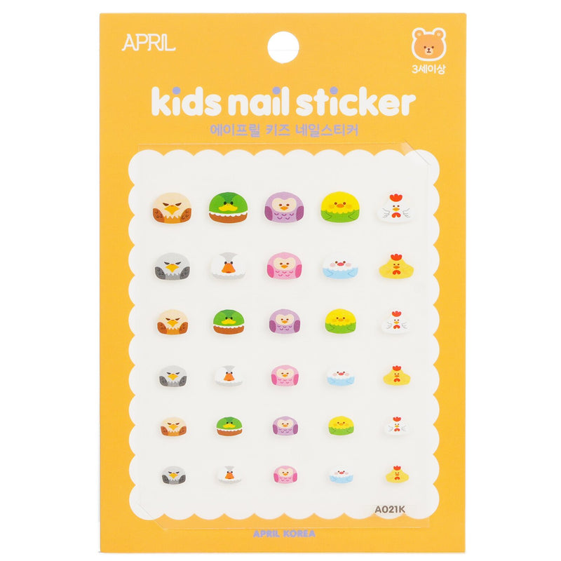 April Korea April Kids Nail Sticker - # A016K  1pack