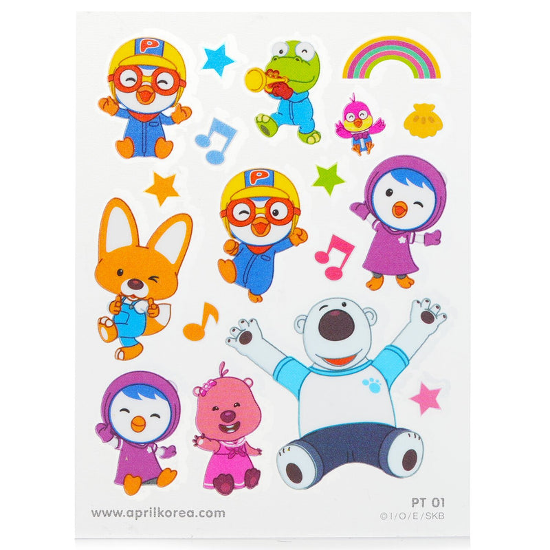 April Korea Pororo Body Sticker - # PT01  1pc