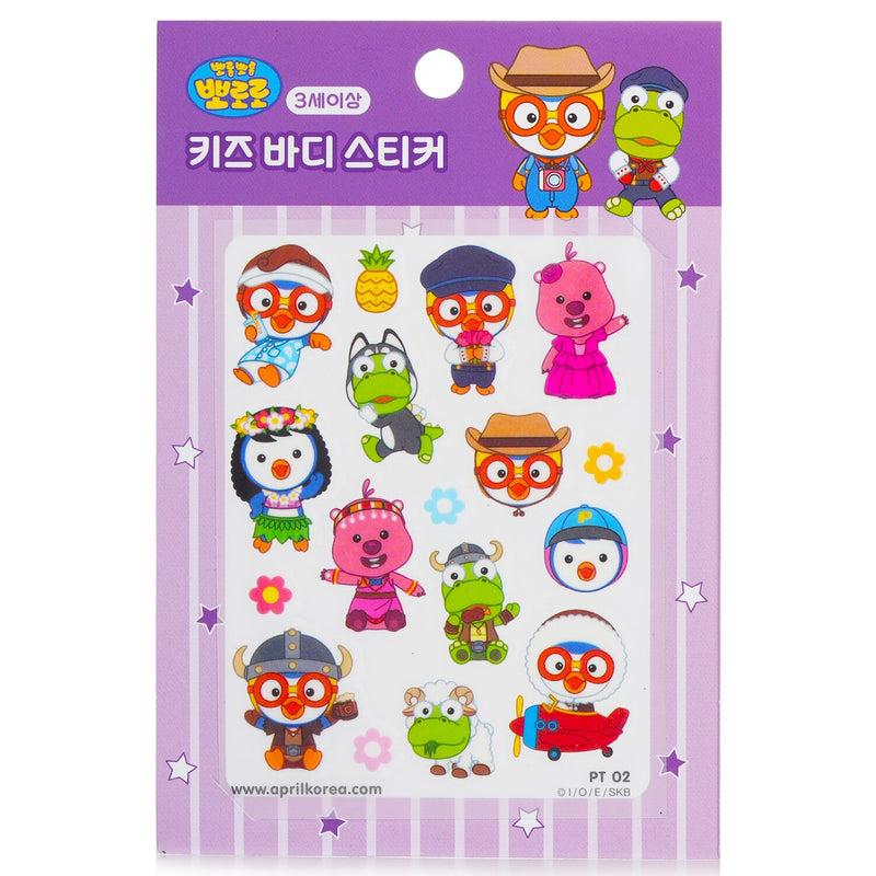 April Korea Pororo Body Sticker - # PT04  1pc