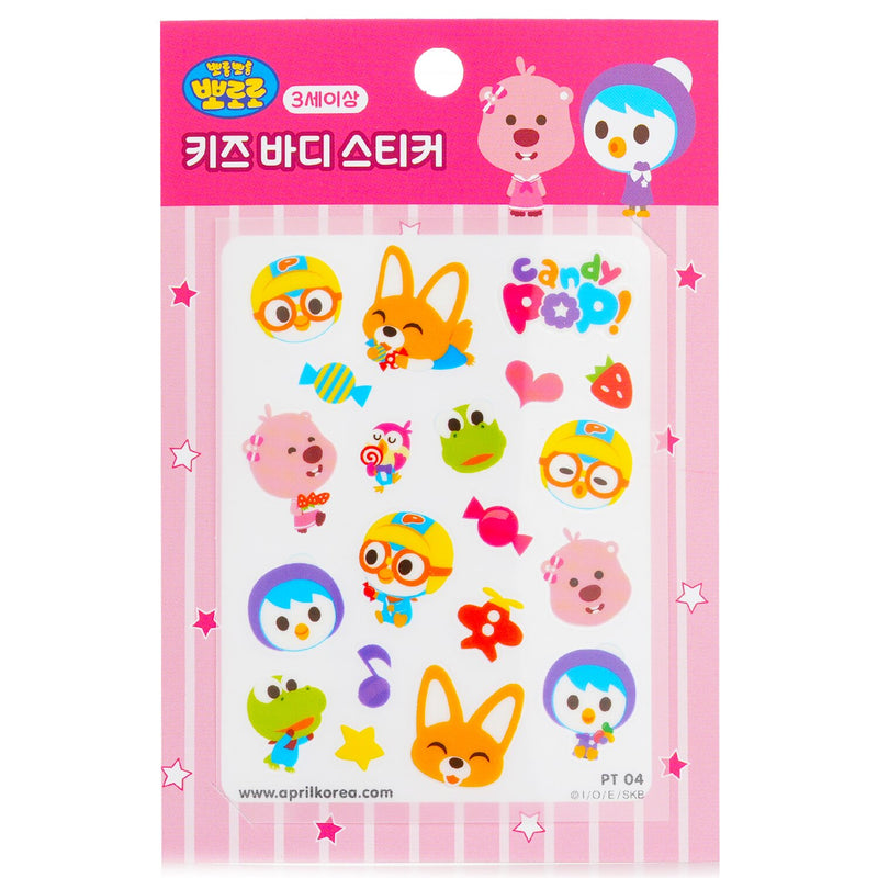 April Korea Pororo Body Sticker - # PT01  1pc