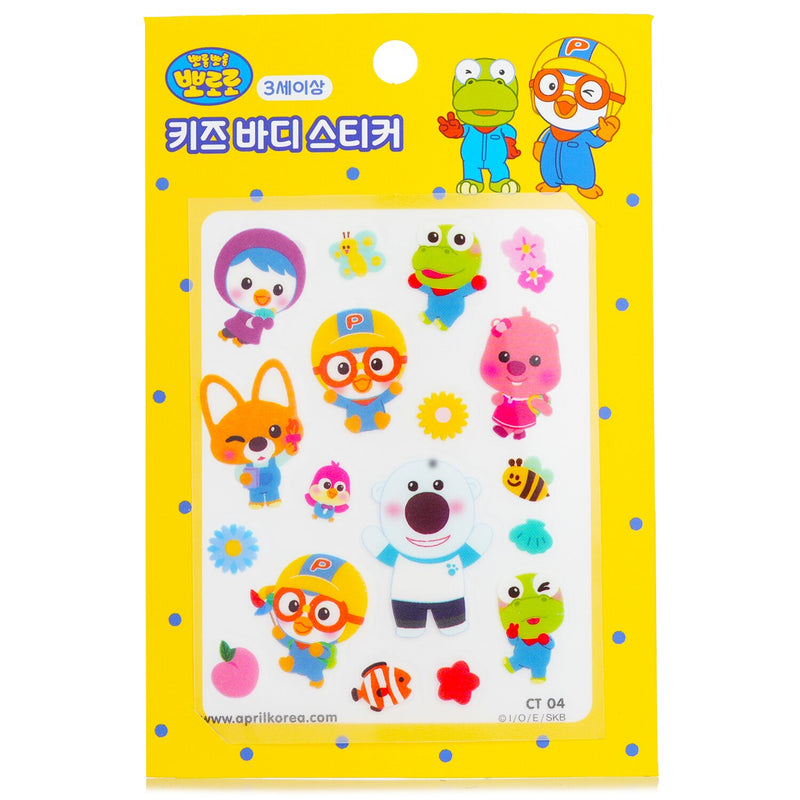 April Korea Pororo Body Sticker - # CT01  1pc