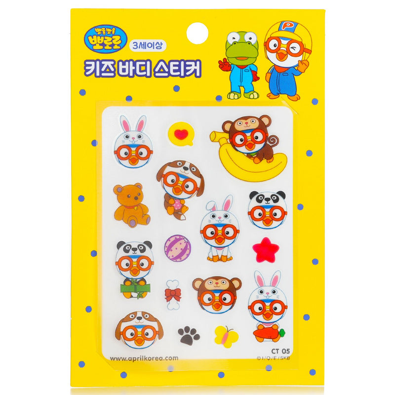 April Korea Pororo Body Sticker - # PT05  1pc