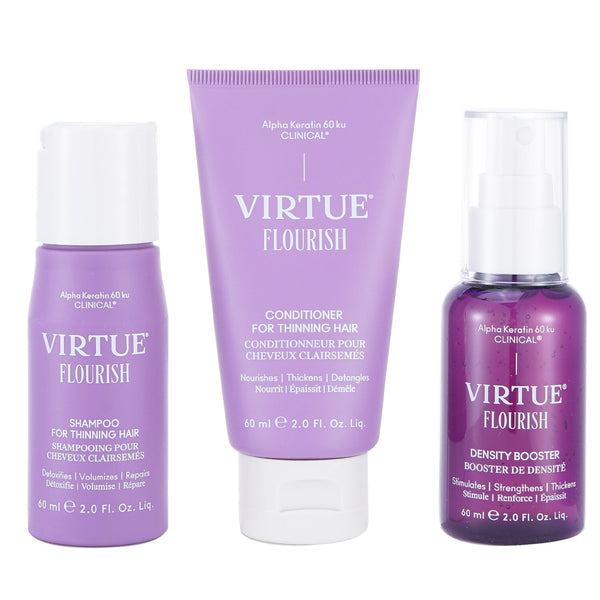 Virtue Flourish Hair Rejuvenation Treatment Set  3pcs