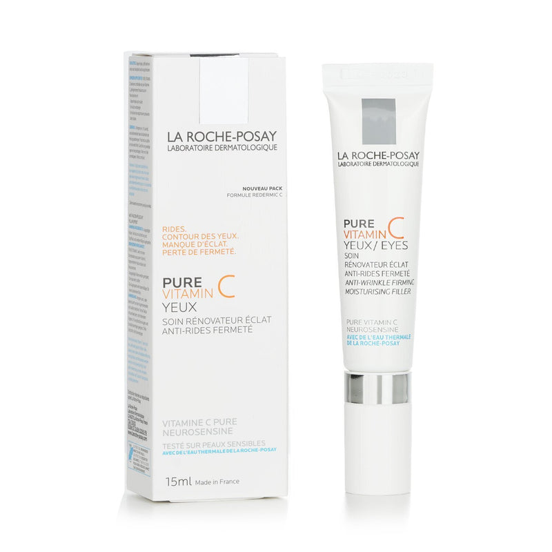 La Roche Posay Pure Vitamin C Eyes Anti Wrinkle Firming Mositurising Filler (Exp. Date: 06/2023)  15ml/0.5oz