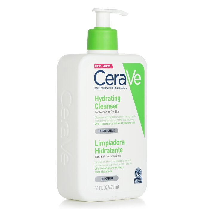 CeraVe Hydrating Cleanser For Normal to Dry Skin 473ml/16oz