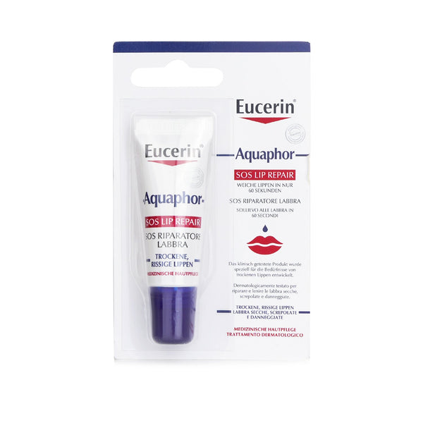 Eucerin Aquaphor SOS Lip Repair 10ml Fresh USA