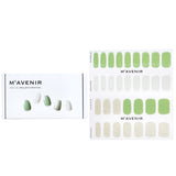 Mavenir Nail Sticker (Green) - # Brillante Green Nail  32pcs