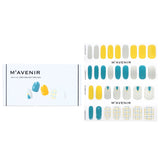 Mavenir Nail Sticker (Assorted Colour) - # Wholegrain Mustard Matt Nail  32pcs