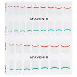 Mavenir Nail Sticker - # Sporty French Nail  32pcs
