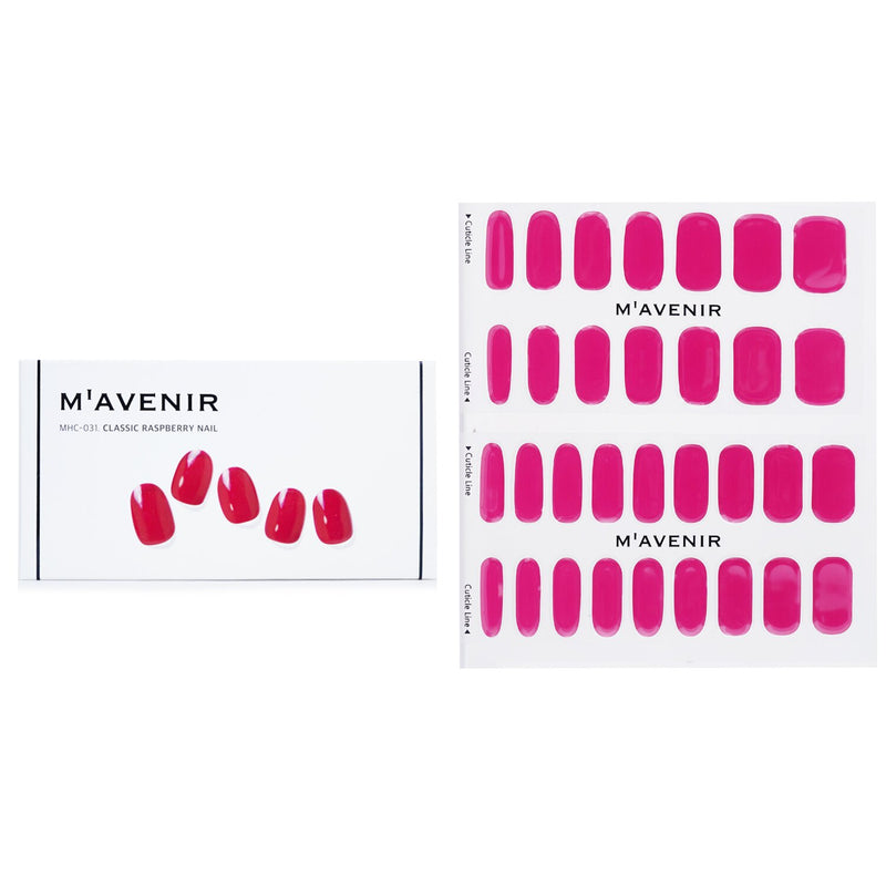 Mavenir Nail Sticker - # Classic Raspberry Nail  32pcs