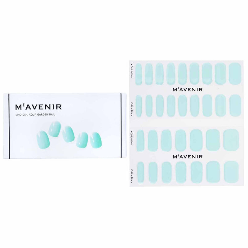 Mavenir Nail Sticker (Blue) - # Aurora Babyblue Nail  32pcs