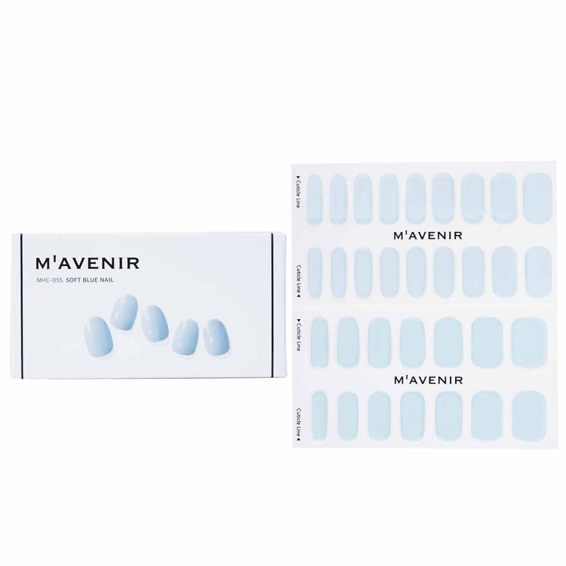 Mavenir Nail Sticker (Blue) - # Aurora Babyblue Nail  32pcs