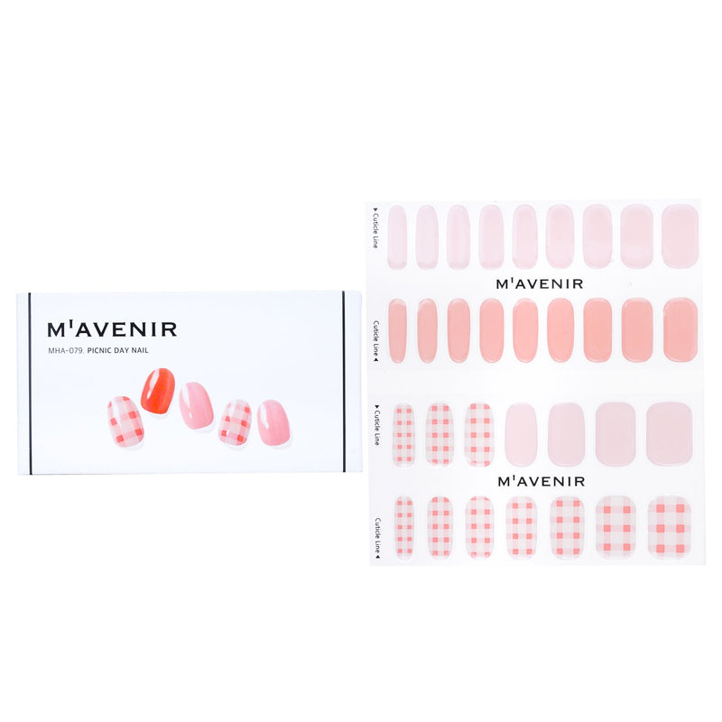 Mavenir Nail Sticker (Pink) - # Pink Shell Pedi  36pcs
