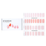 Mavenir Nail Sticker (Pink) - # Gold Beach Nail  32pcs