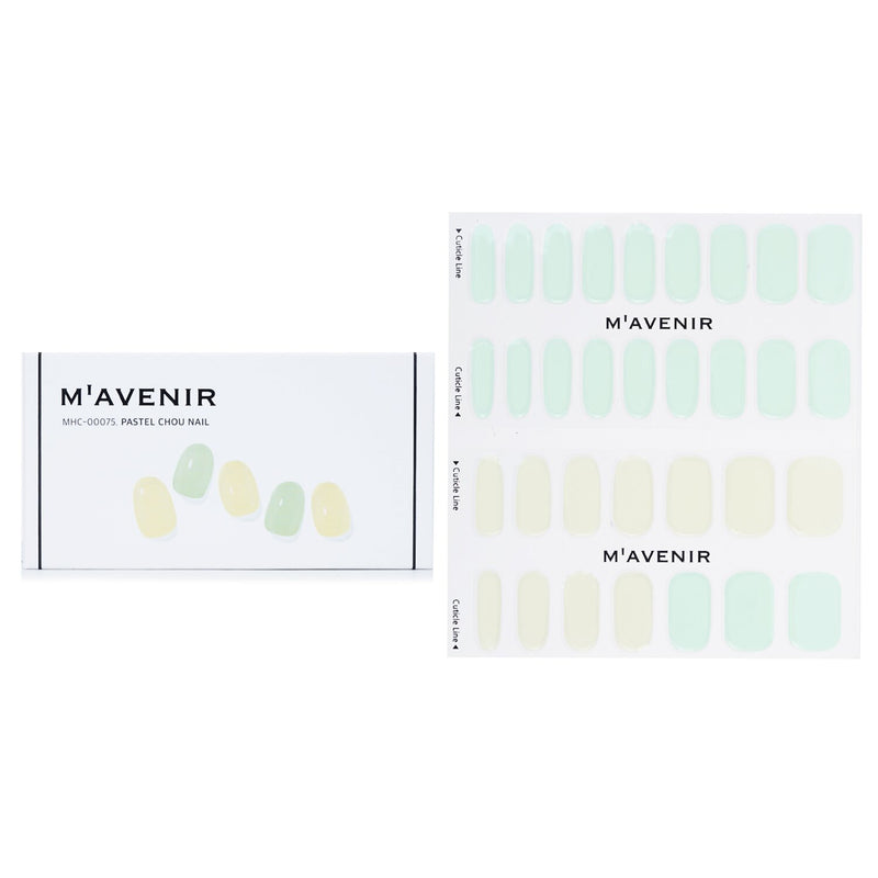 Mavenir Nail Sticker (Assorted Colour) - # Wholegrain Mustard Matt Nail  32pcs