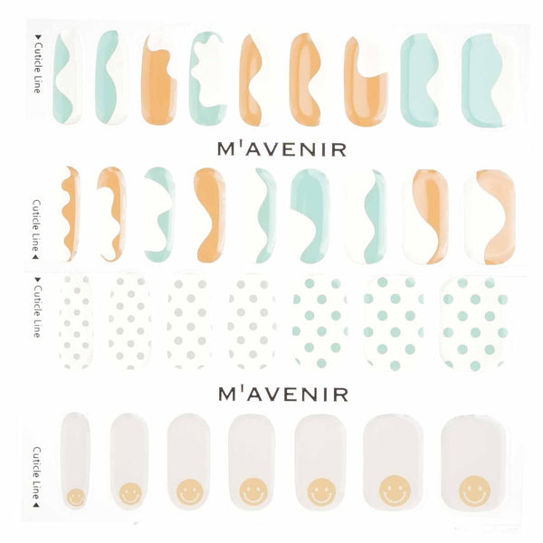 Mavenir Nail Sticker (Patterned) - # Watermelon Nail  32pcs