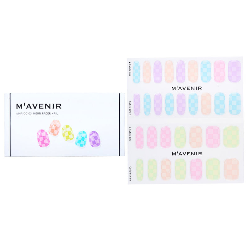 Mavenir Nail Sticker (Assorted Colour) - # Soft Shell Pedi  36pcs