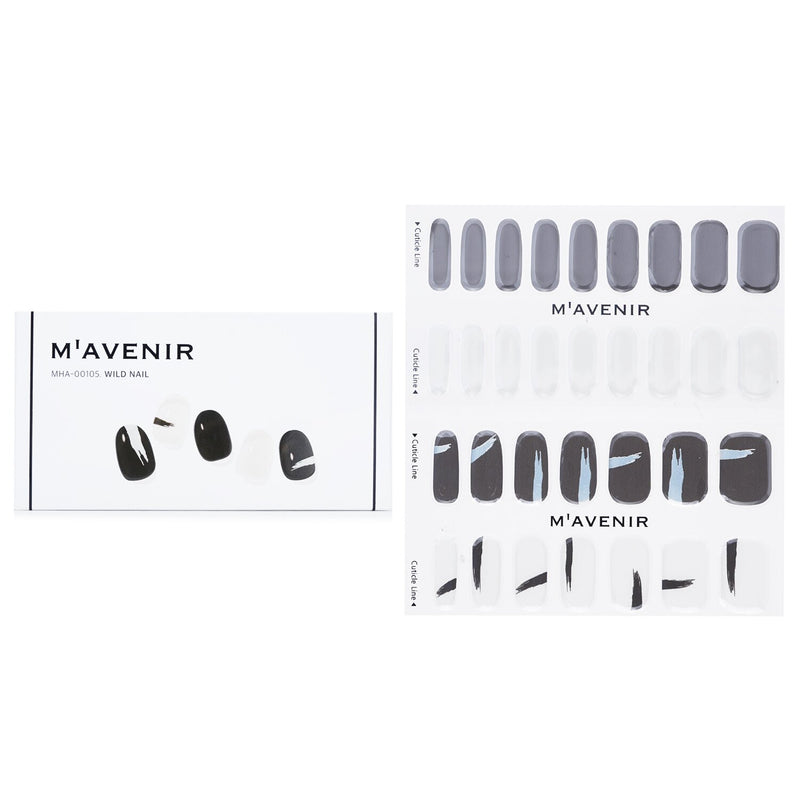Mavenir Nail Sticker (Assorted Colour) - # Neon Racer Nail  32pcs