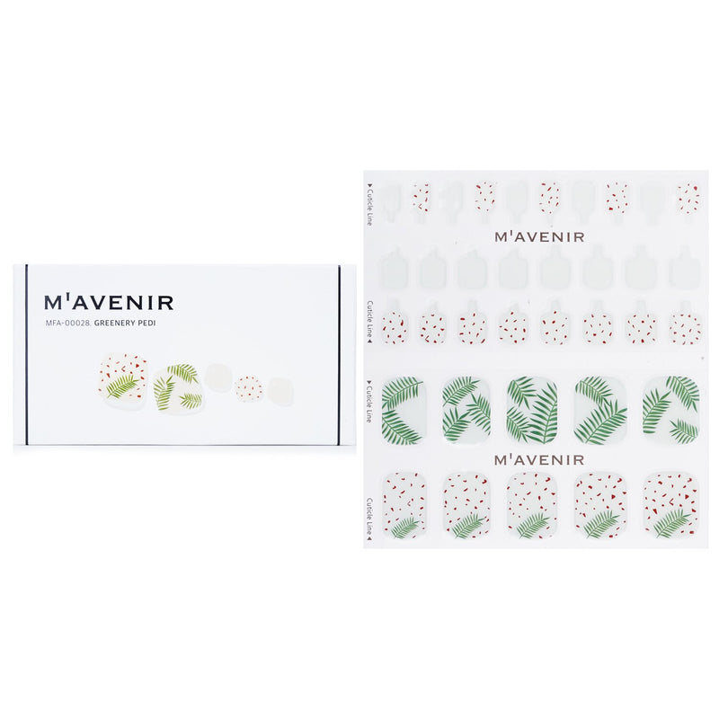 Mavenir Nail Sticker (Patterned) - # Daisy Flower Garden Pedi  36pcs