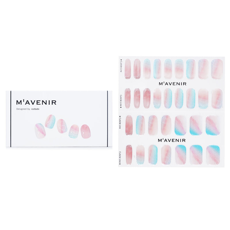 Mavenir Nail Sticker (Pink) - # Glass Soft Pink Nail  32pcs