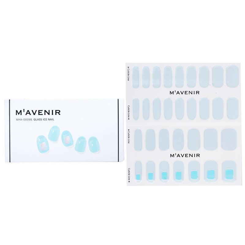 Mavenir Nail Sticker (Blue) - # Aurora Babyblue Nail  32pcs