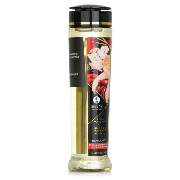 SHUNGA Erotic Massage Oil - Romance/Sparkling Strawberry Wine  240ml/8oz