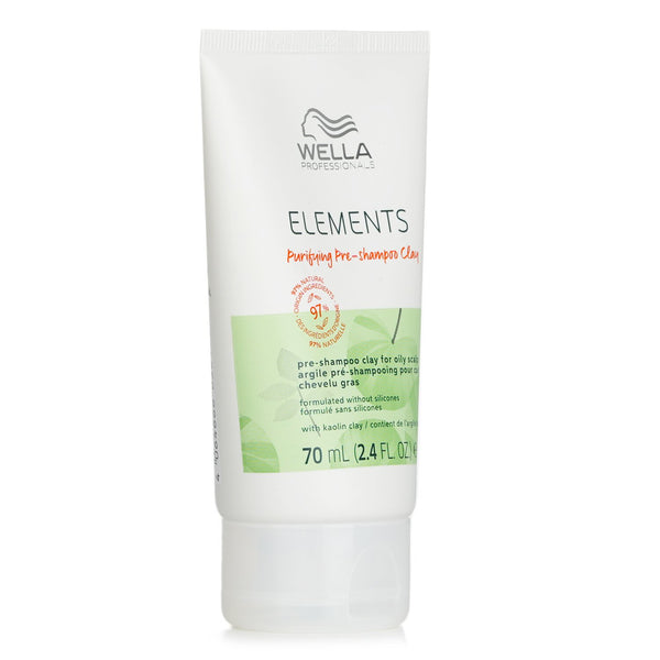 Wella Elements Purifying Pre Shampoo Clay  70ml/2.4oz