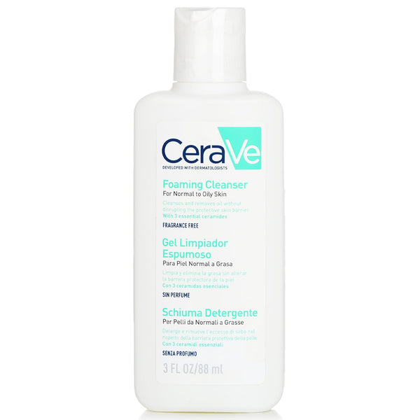 CeraVe Foaming Facial Cleanser for Normal to Oily Skin  88ml
