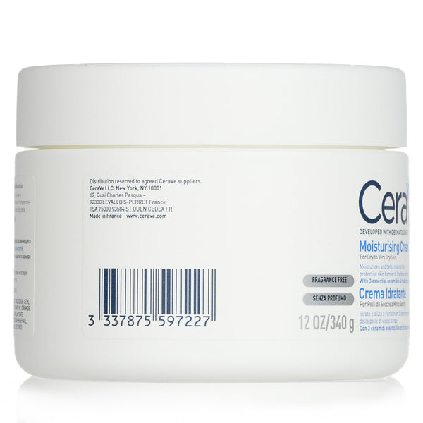 CeraVe Moisturising Cream For Dry to Very Dry Skin  340g/12oz