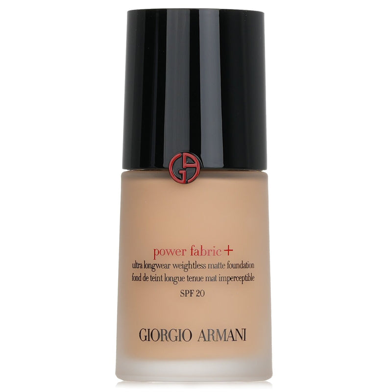 Giorgio Armani Power Fabric+ Ultra Longwear Weightless Matte Foundation SPF 20 - # 3.5  30ml/1oz