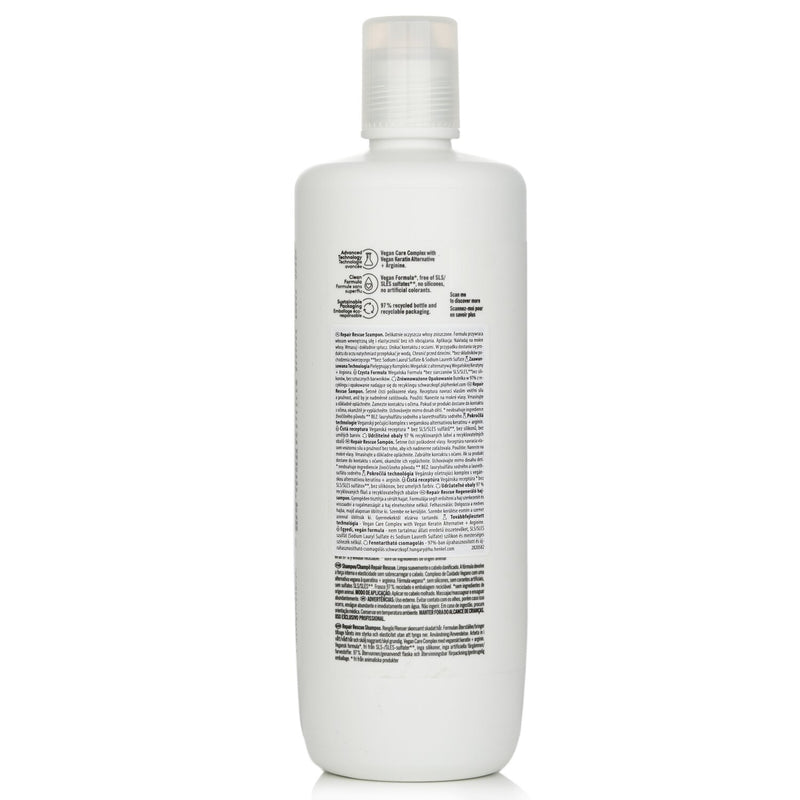 Schwarzkopf BC Repair Rescue Shampoo Arginine (For Damaged Hair)  1000ml/33.8oz