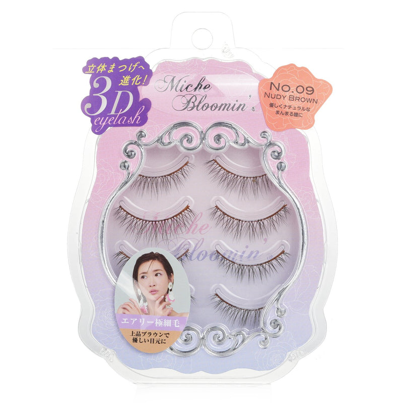 Miche Bloomin' 3D Eyelash - # 02 Pure Nude  4pairs