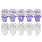 Miche Bloomin' Quarter Veil 1 Day Color Contact Lense (107 Clear Grege) - 0.00  10pcs