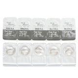 Miche Bloomin' Iris Glow 1 Day Color Contact Lenses (506 Opal Gray) - - 2.00  10pcs