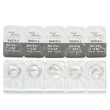 Miche Bloomin' Iris Glow 1 Day Color Contact Lenses (506 Opal Gray) - - 2.50  10pcs