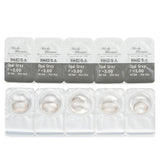 Miche Bloomin' Iris Glow 1 Day Color Contact Lense (506 Opal Gray) - - 3.00  10pcs