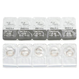 Miche Bloomin' Iris Glow 1 Day Color Contact Lenses (506 Opal Gray) - - 3.50  10pcs