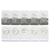 Miche Bloomin' Iris Glow 1 Day Color Contact Lense (506 Opal Gray) - - 5.00  10pcs