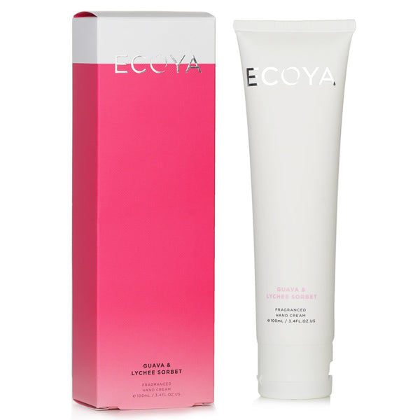 Ecoya Hand Cream - Guava & Lychee Sorbet  100ml/3.4oz