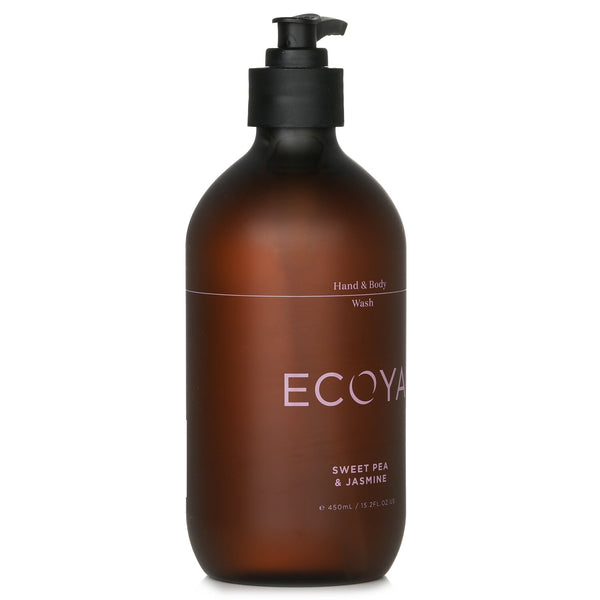 Ecoya Hand & Body Wash - Sweet Pea & Jasmine  450ml/15.2oz